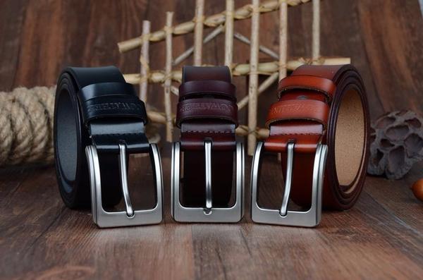 Mens - Luxury nBlaine "Cowather" Leather Belts