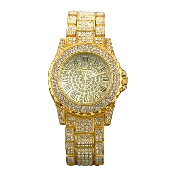 Unisex - Authentic Supreme Diamond Encrusted Watch [FREE]